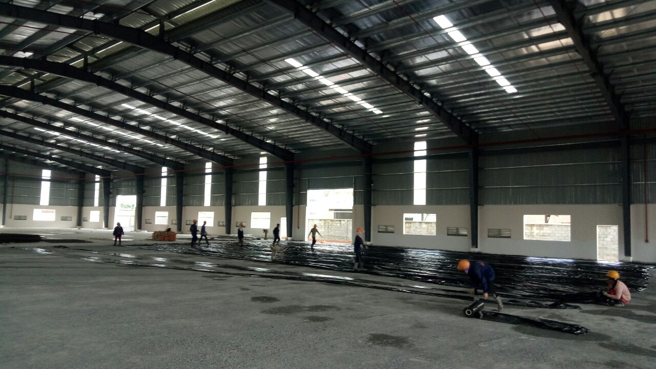 THI CÔNG NHÀ XƯỞNG VIỆT HỒ TÚ 1