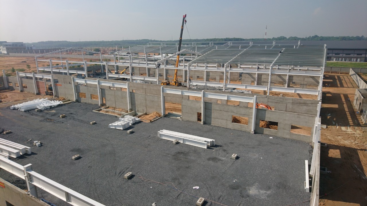 THI CÔNG NHÀ XƯỞNG TOPLEAD