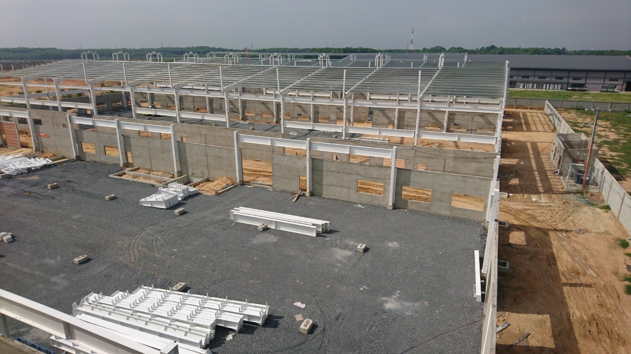 THI CÔNG NHÀ XƯỞNG TOPLEAD