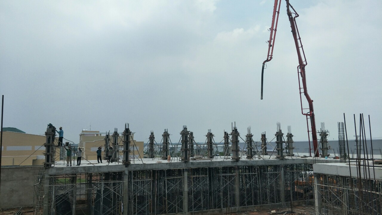 THI CÔNG NHÀ XƯỞNG HỒNG THÁI