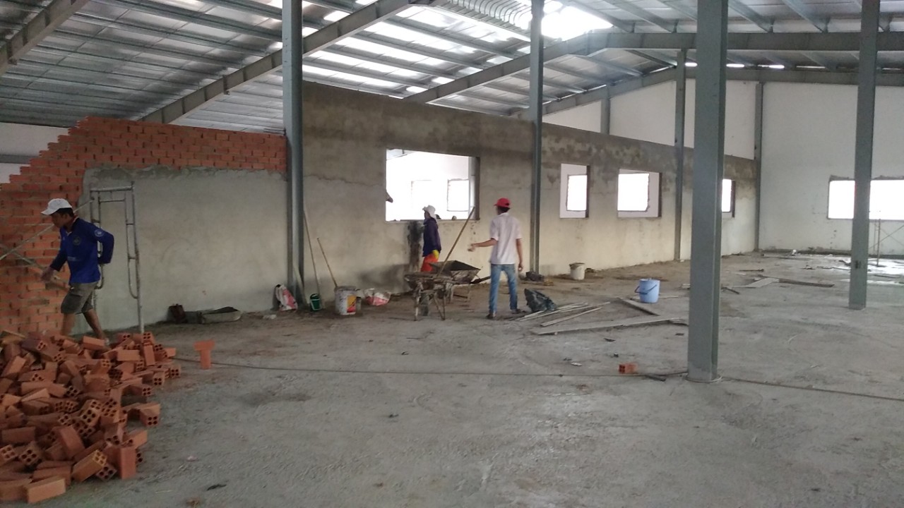 THI CÔNG NHÀ XƯỞNG FORWARD