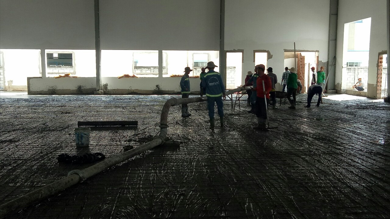 THI CÔNG NHÀ XƯỞNG FORWARD