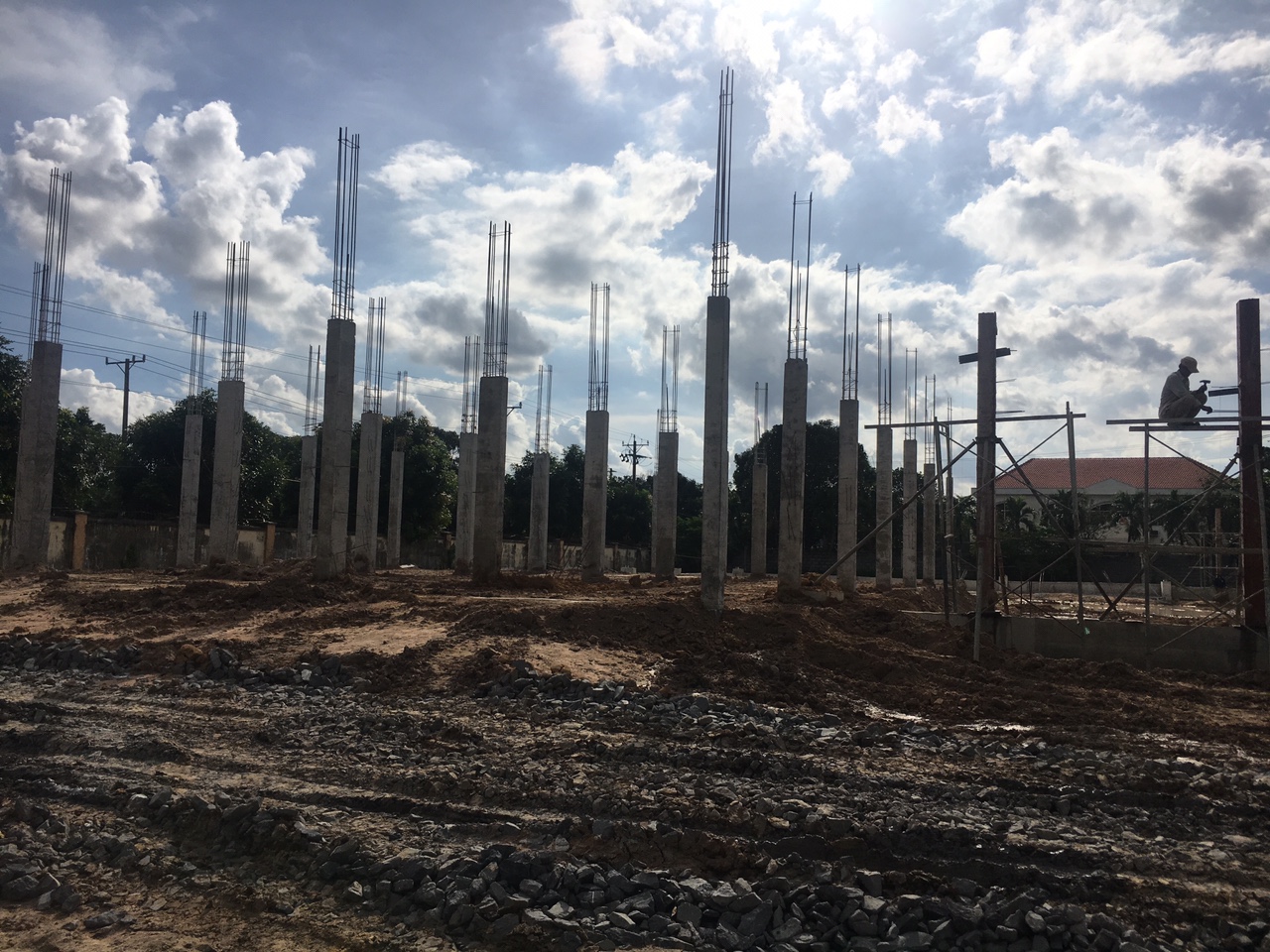 THI CÔNG NHÀ XƯỞNG PHÚ AN