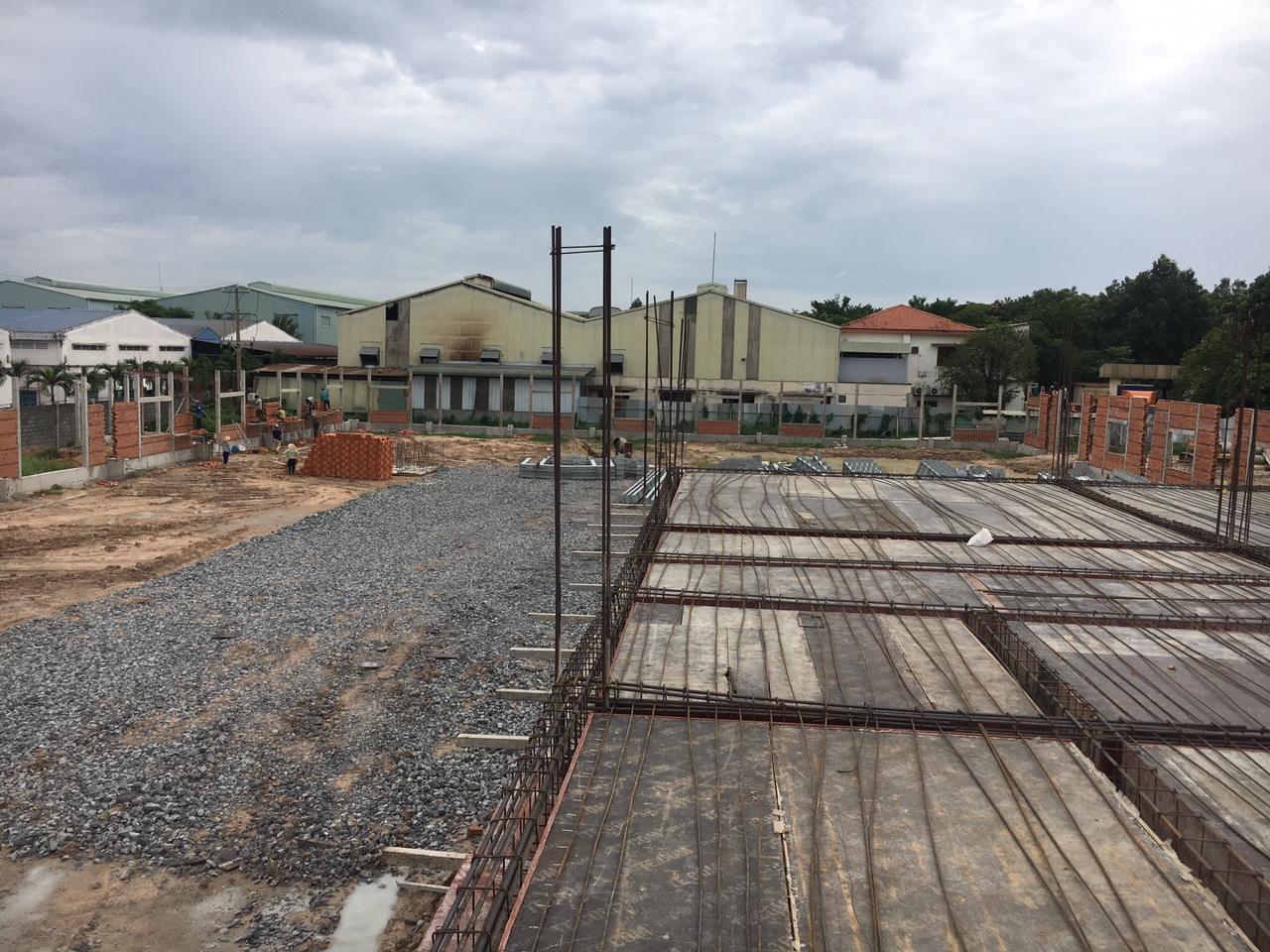 THI CÔNG NHÀ XƯỞNG PHÚ AN