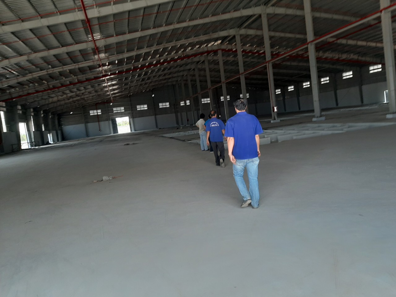 THI CÔNG NHÀ XƯỞNG DELTA- LONG KHÁNH