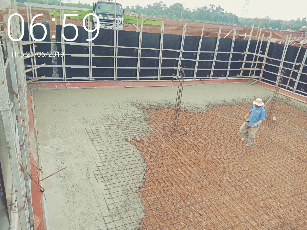 THI CÔNG NHÀ XƯỞNG DELTA- LONG KHÁNH