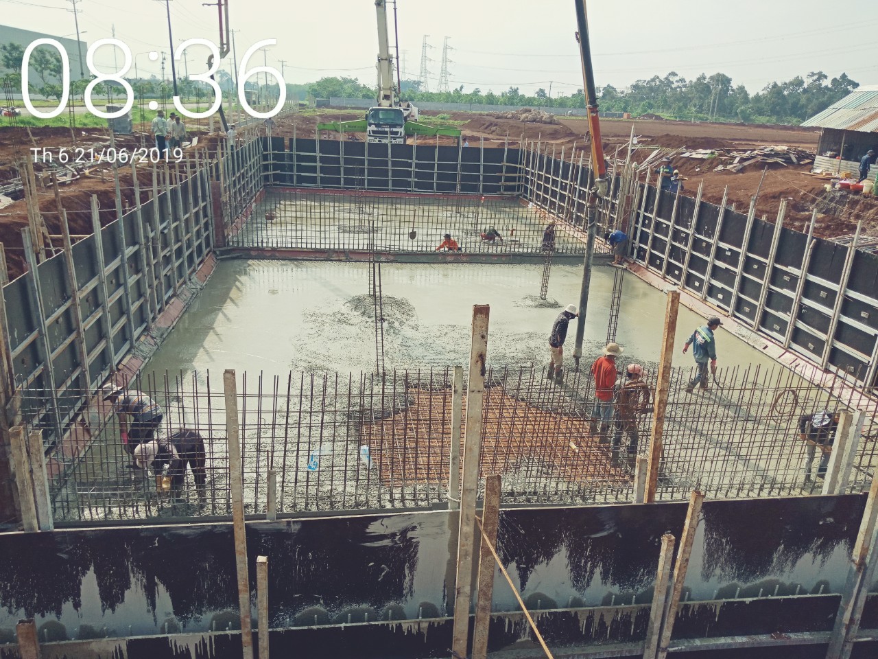 THI CÔNG NHÀ XƯỞNG DELTA- LONG KHÁNH